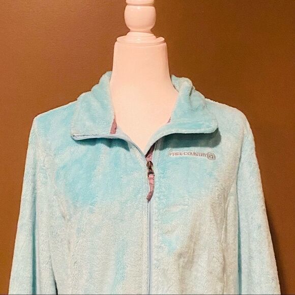 Free Country Blue Jacket Size Large - Picture 3 of 14
